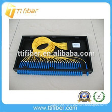 1*32 PLC SC/UPC fiber optic plc splitter patch panel